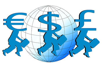 Forex/Foreign Exchange - Trading of different currencies